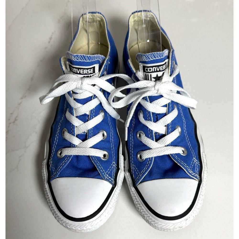 Converse Chuck Taylor All Star Low Top Blue Unisex‎ Big Kid Sneakers M4/W6